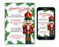 Christmas Party Invitation Template - Digital & Printable